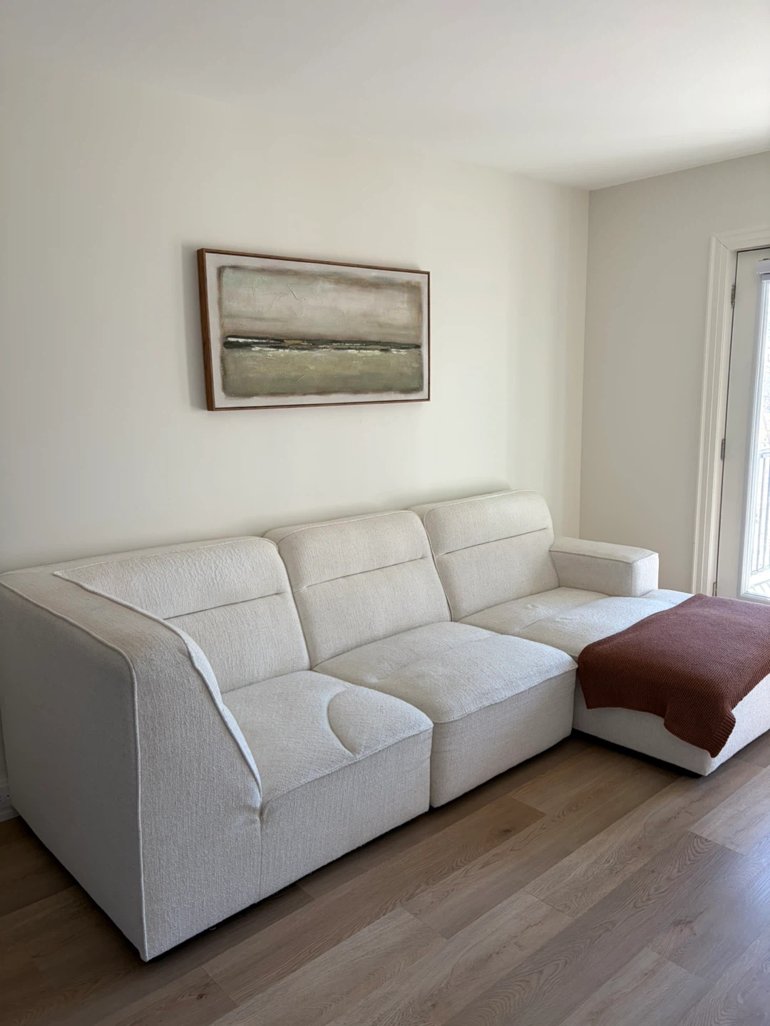 White Sectional Sofa