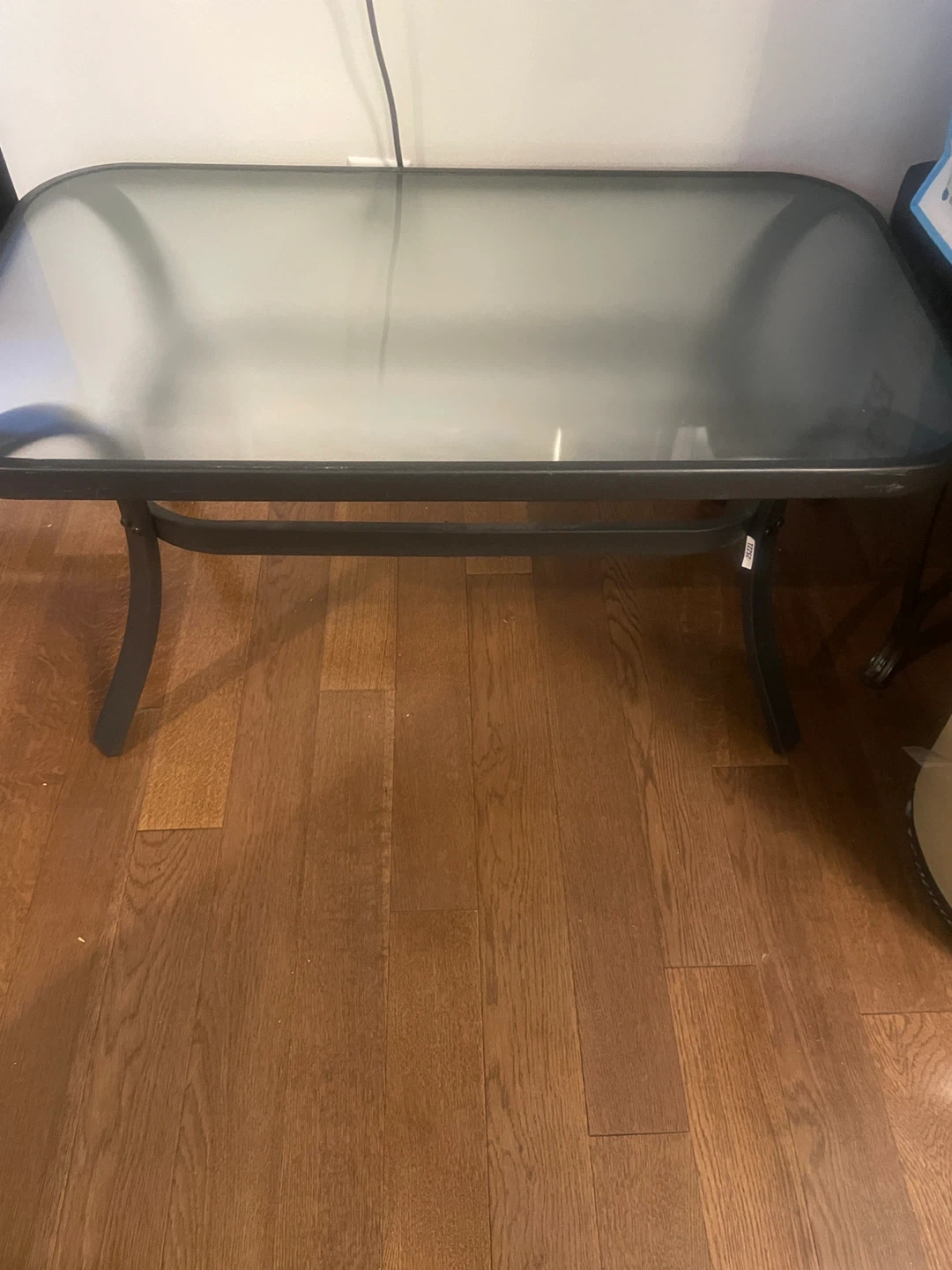 Glass Top Coffee Table for Balcony - photo 2
