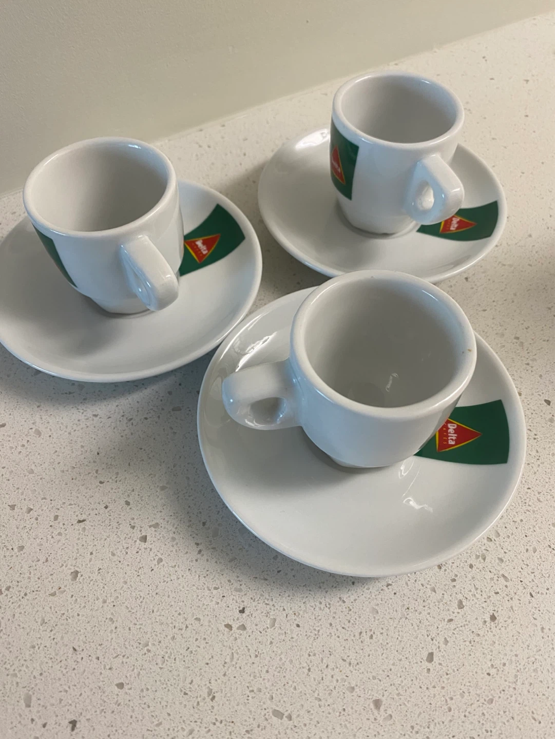 Delta / Torrié Espresso Cups and Saucers Set with Rack - photo 4