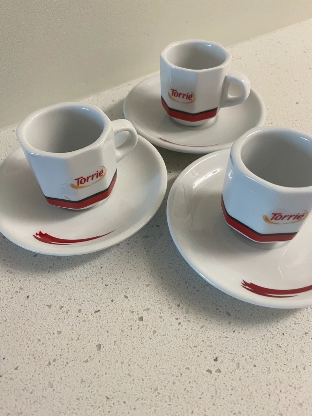 Delta / Torrié Espresso Cups and Saucers Set with Rack - photo 5