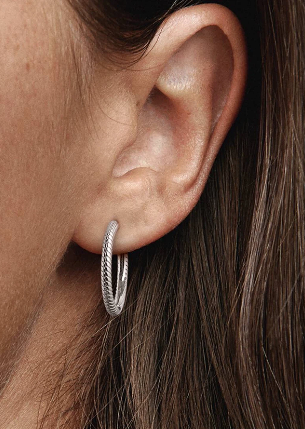 Pandora Moments Charm Earrings (Sterling Silver) – Brand New - photo 5