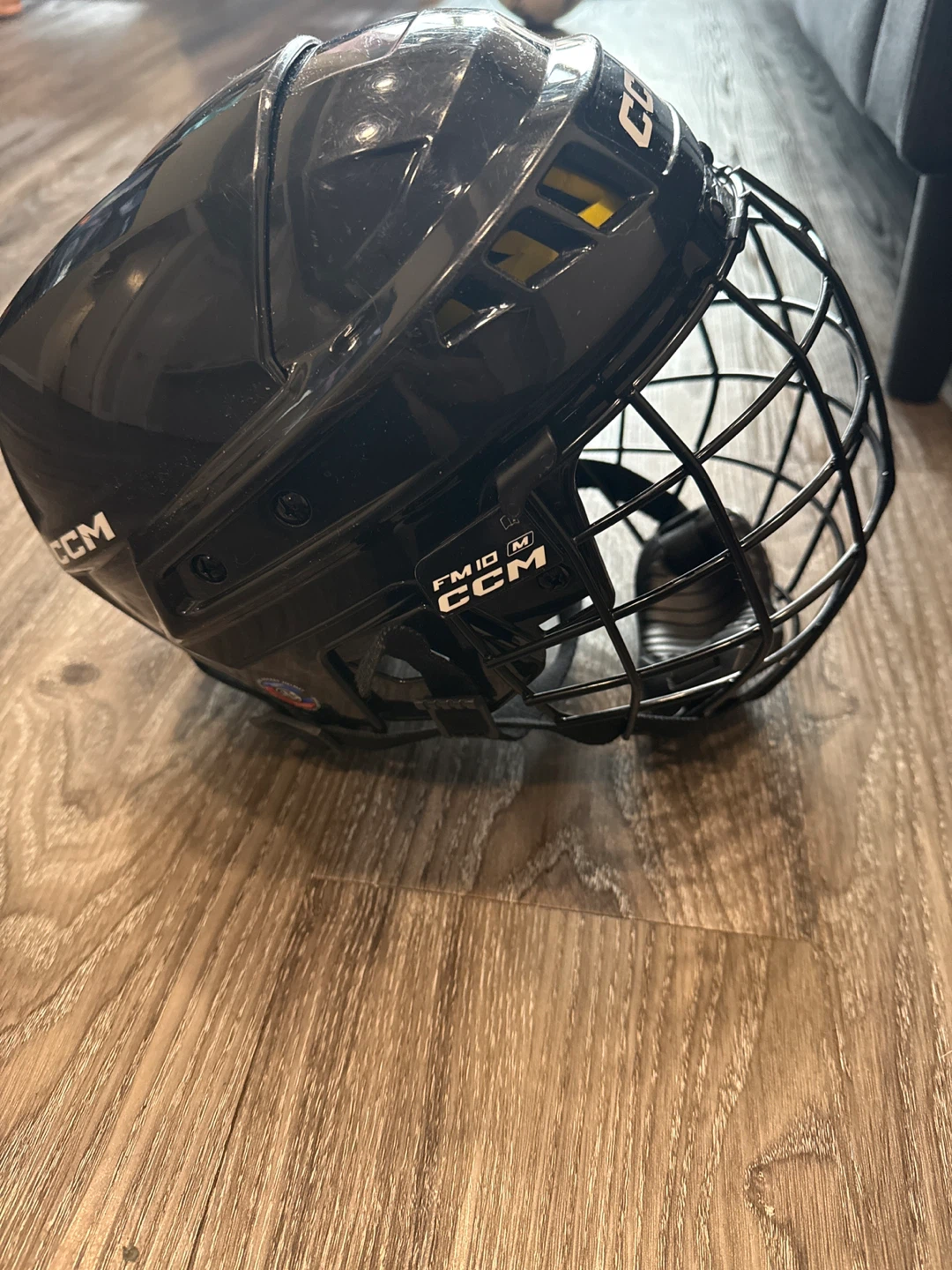 Kids CCM Hockey Helmet with Cage - photo 2