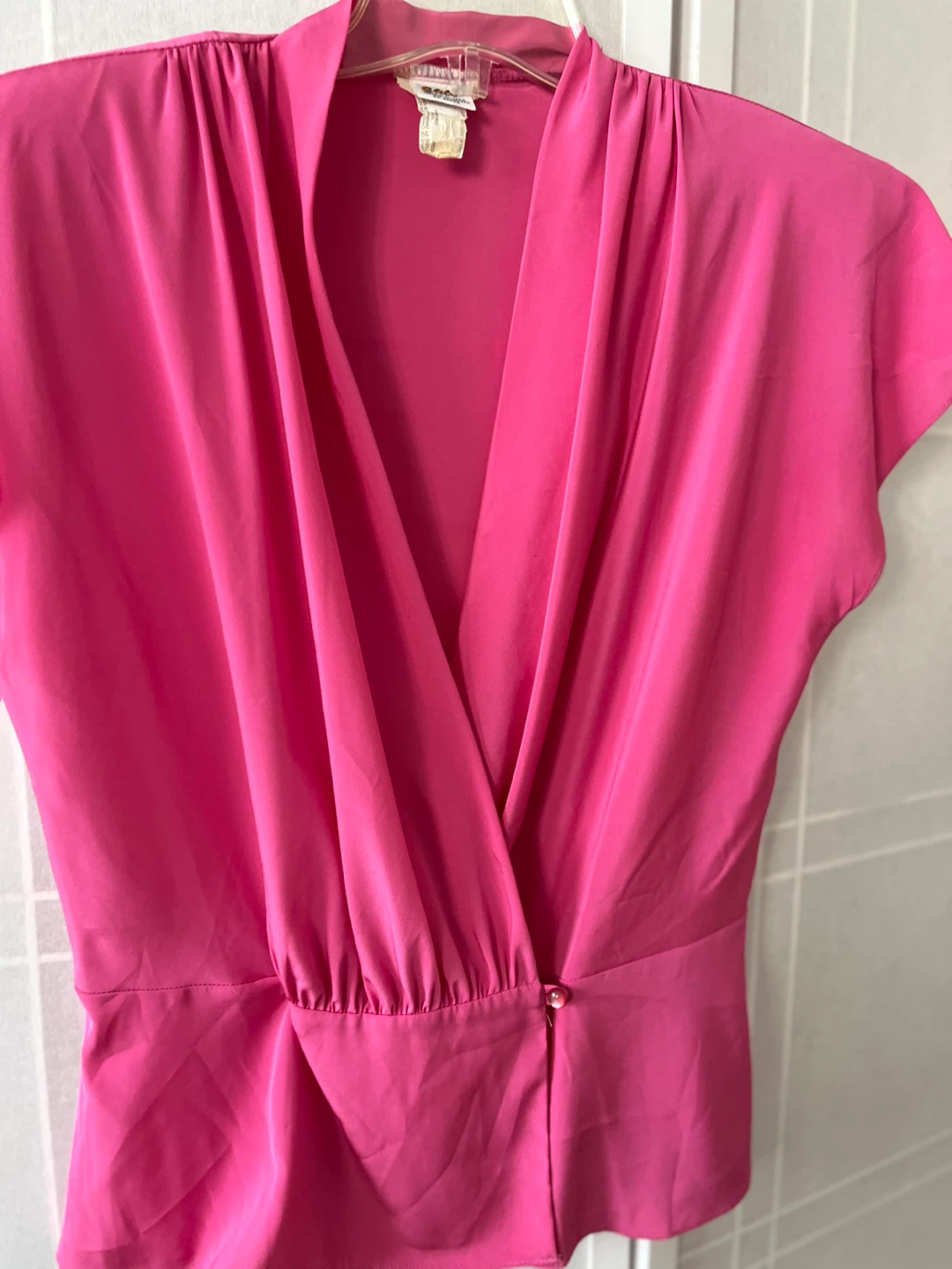 Elite Women's Pink Blouse - Size 14