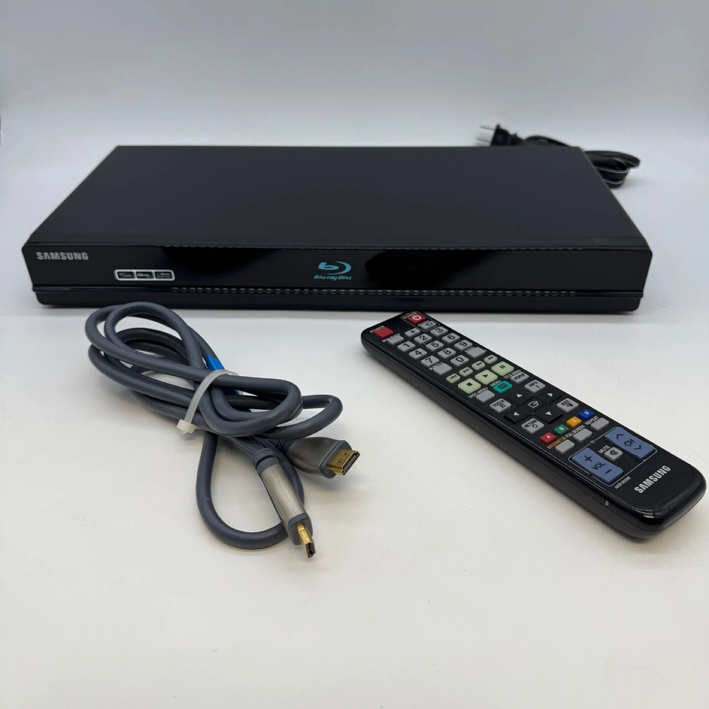 Samsung BD-P1600 Blu-ray DVD Player w/ Remote HDMI Tested
