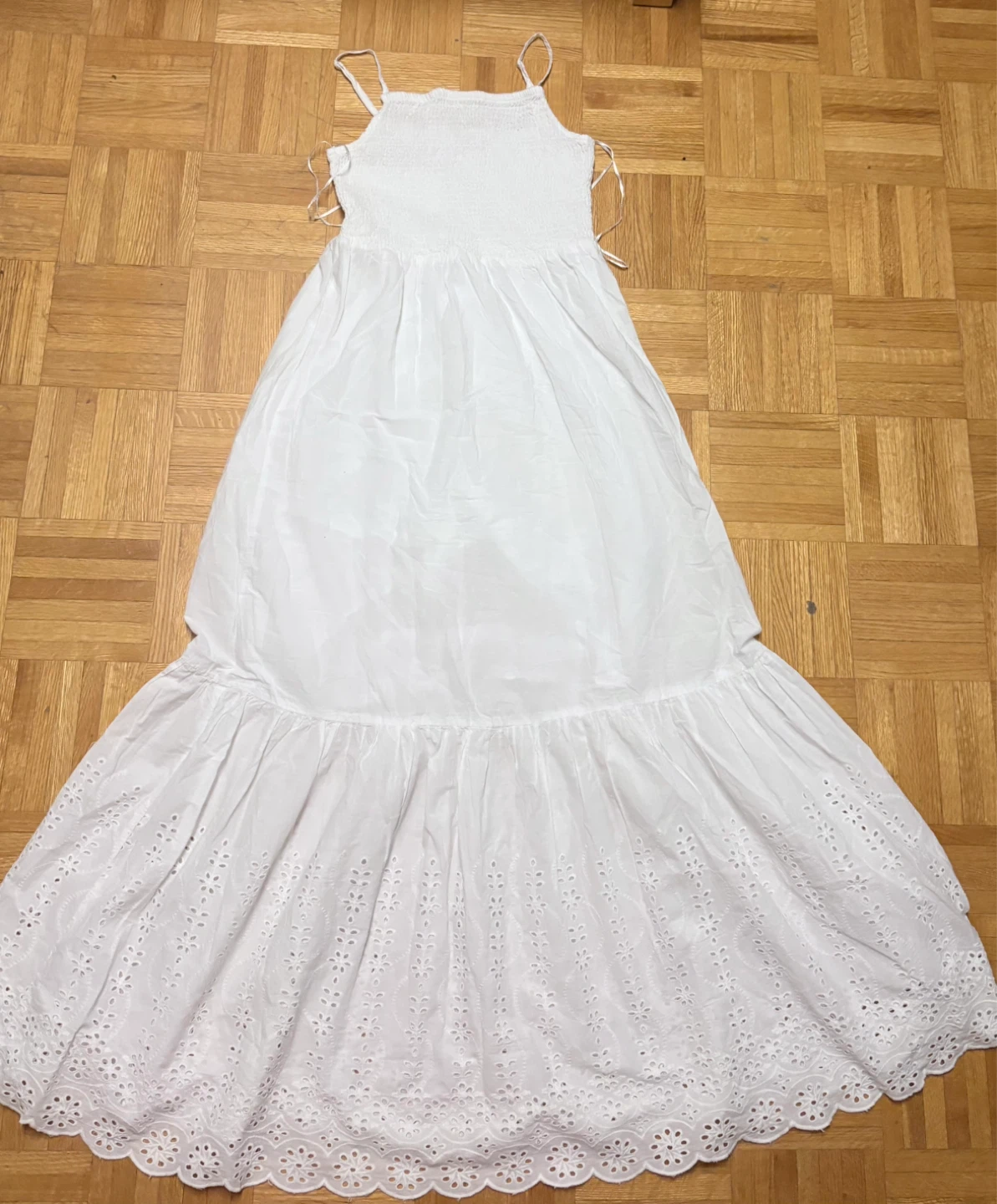 Cotton dress with eyelet detailing ‼️last price ‼️ - photo 2
