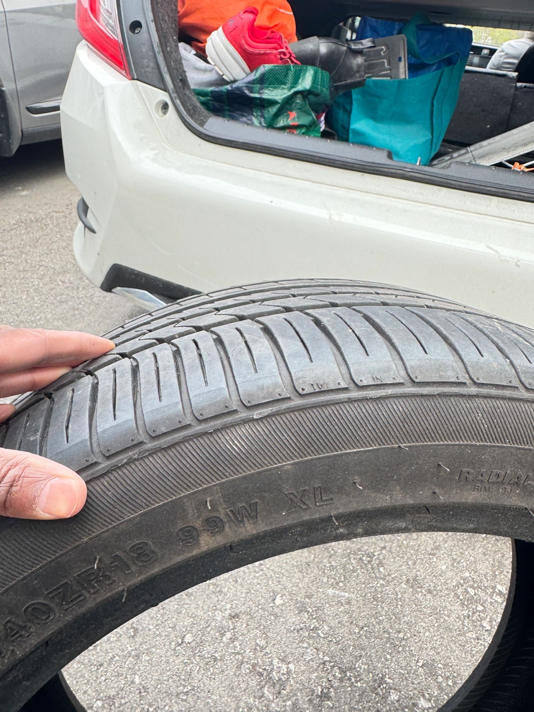Michelin 255/40ZR18 99W XL Tire - photo 2