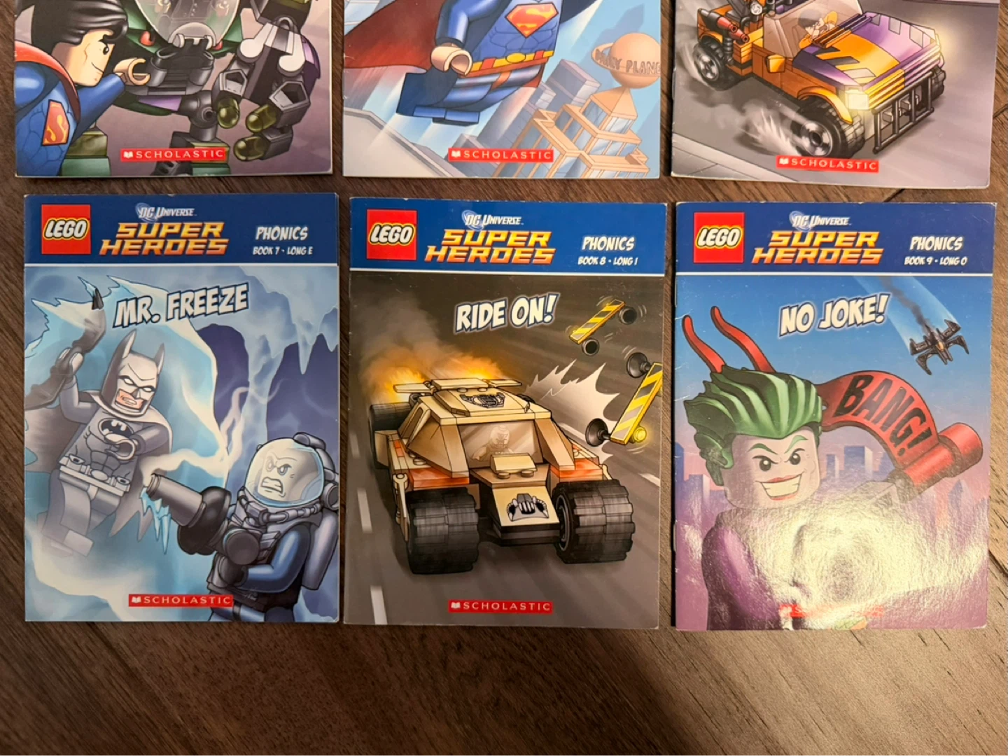 11 LEGO DC Super Heroes Phonics Book Set - photo 4