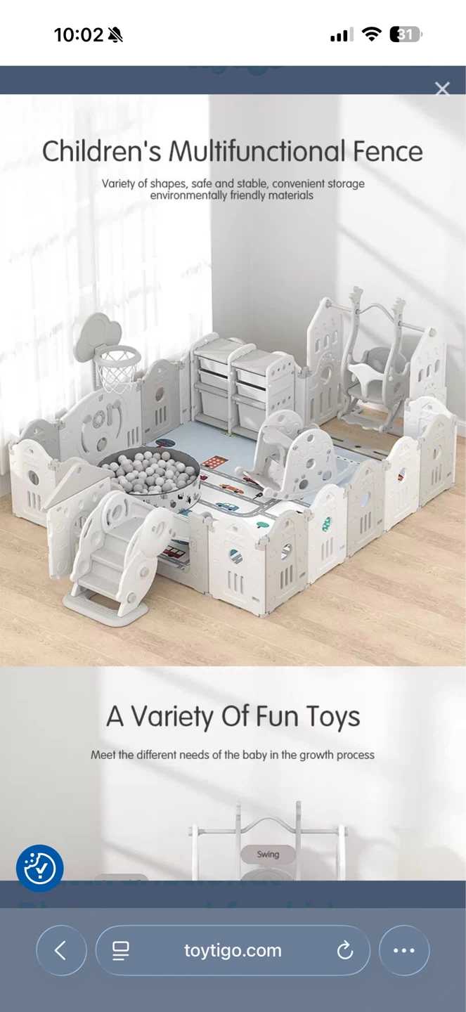 Children's Multifunctional Fence