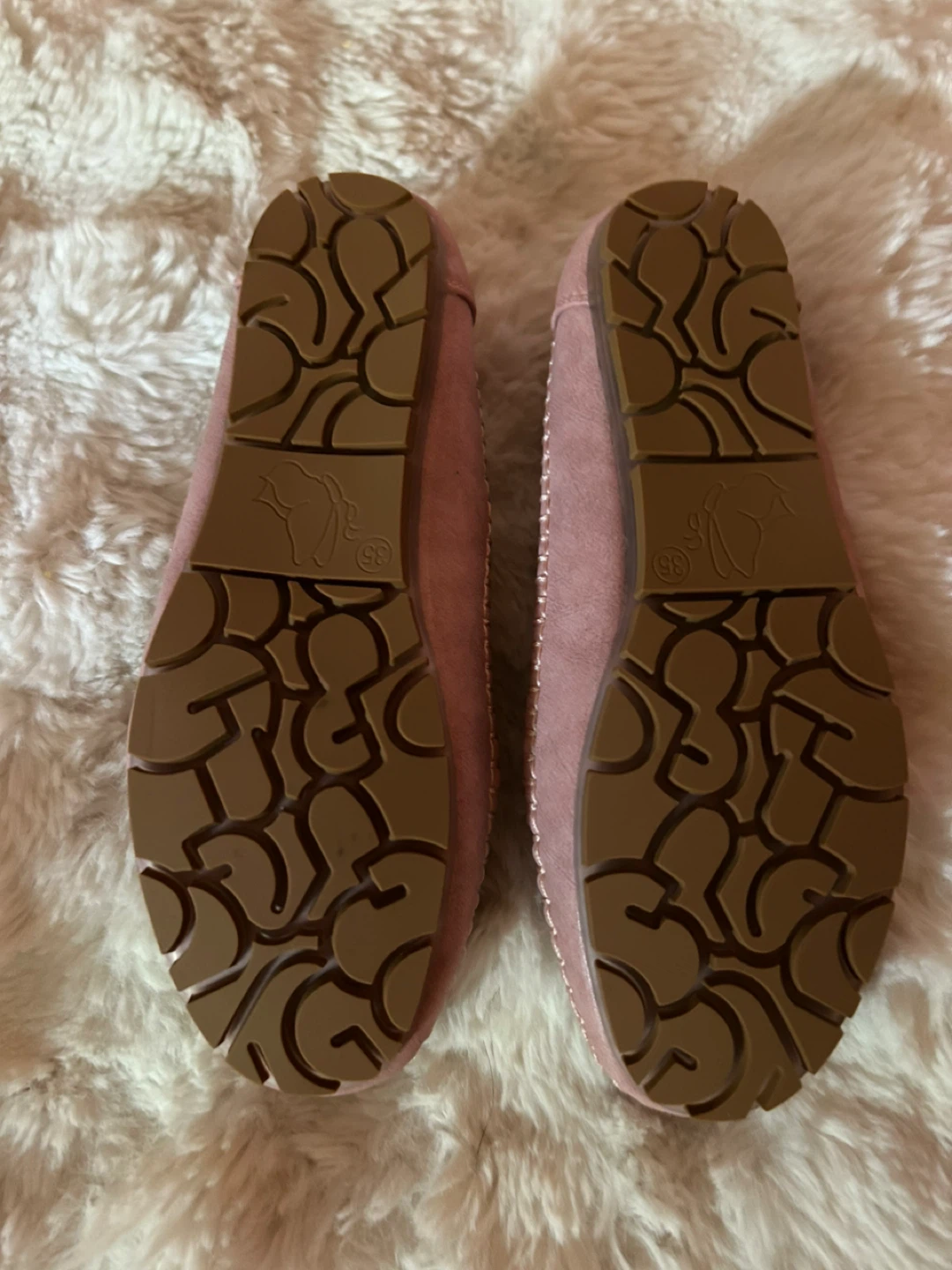 Pink Tassel Loafer Flats - Size 36 - photo 3