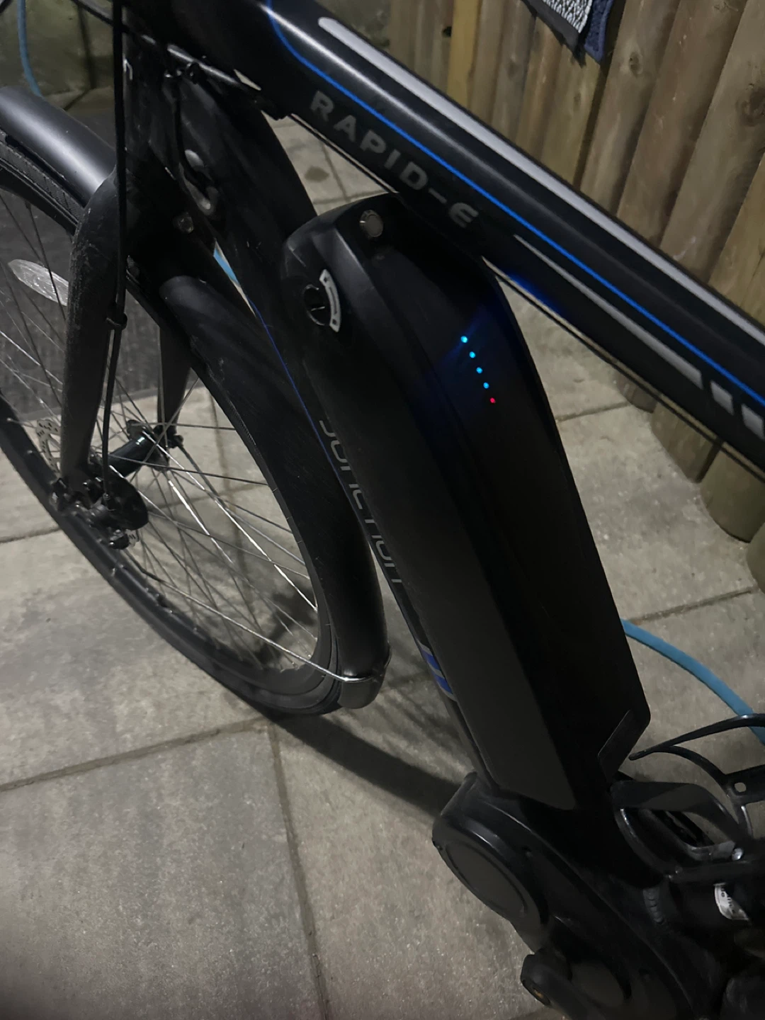 Black Electric Bike with Digital Display - photo 2