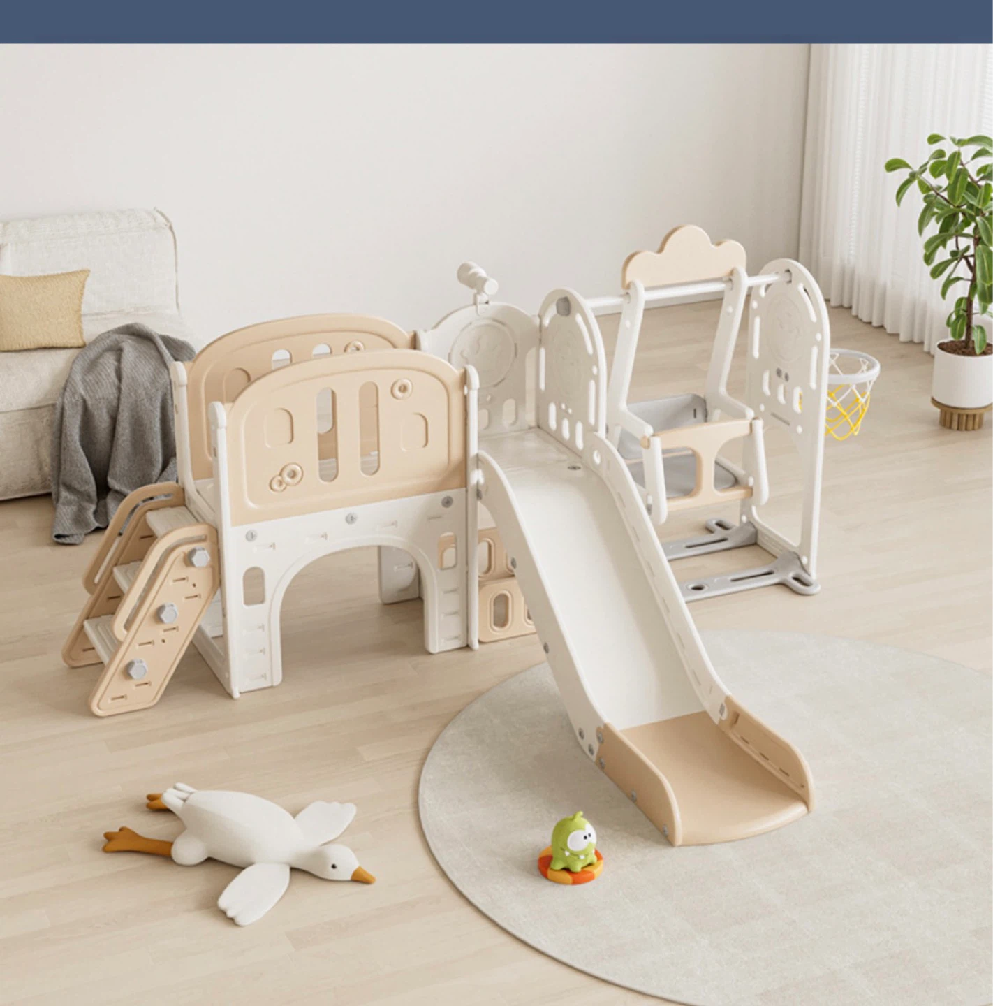 Kids Playground Slide and Swing Set - photo 2