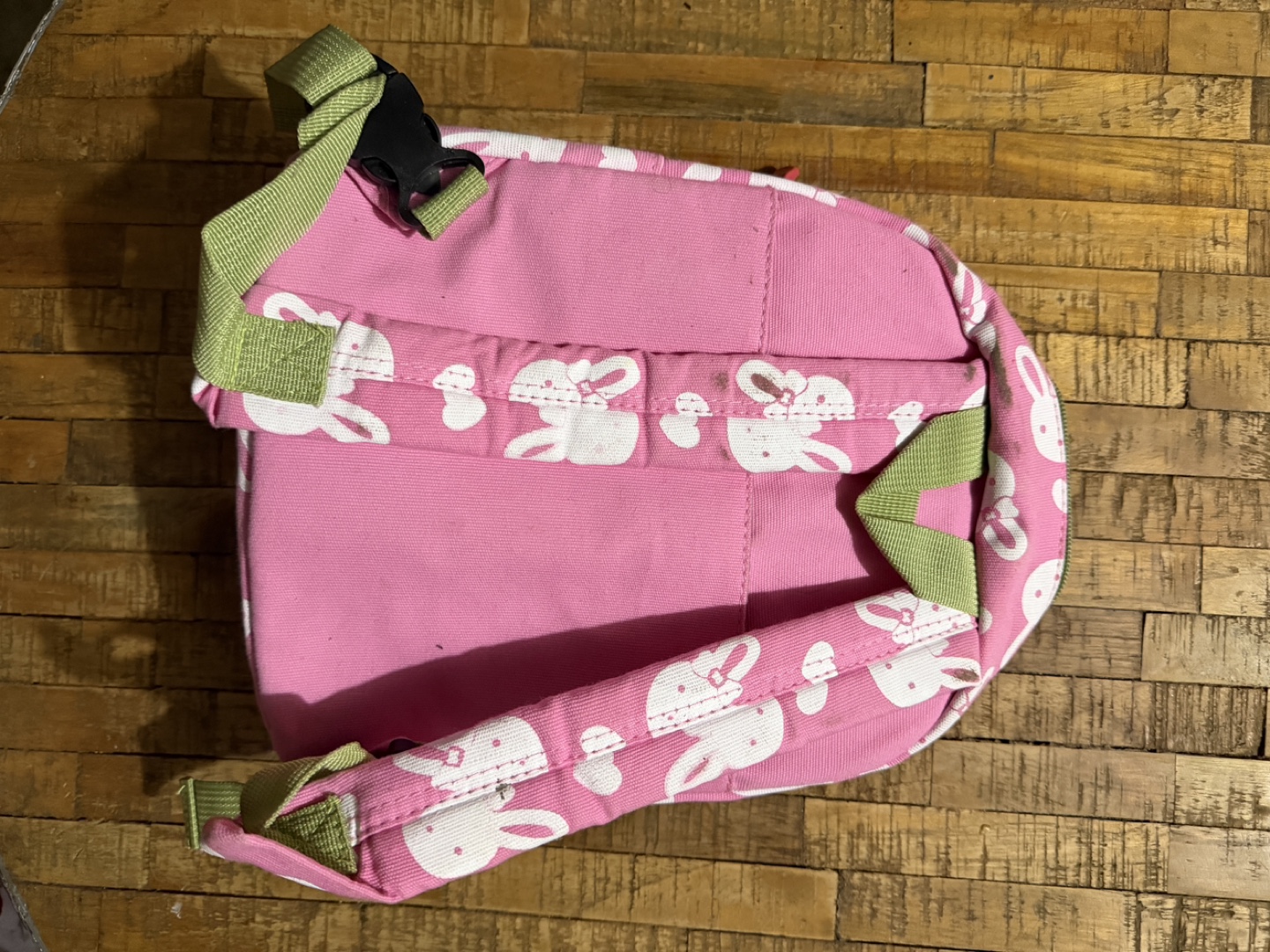 Pink Bunny Baby Toddler Backpack - photo 2