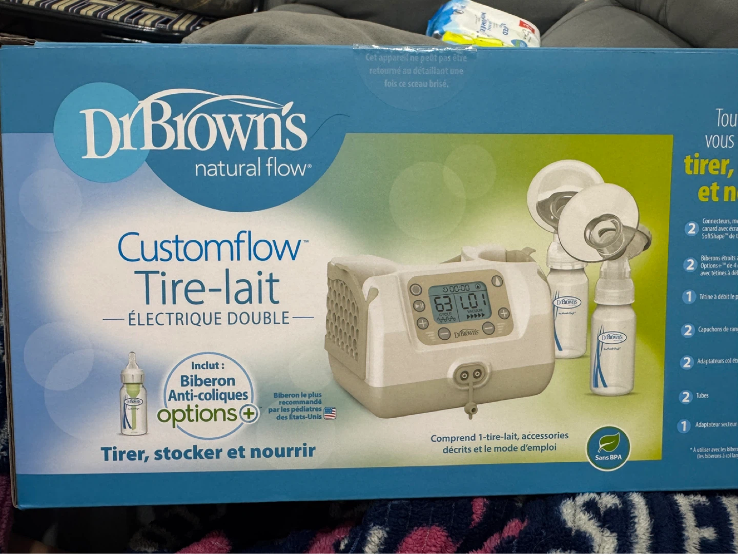 Dr. Brown's Customflow Double Electric Breast Pump