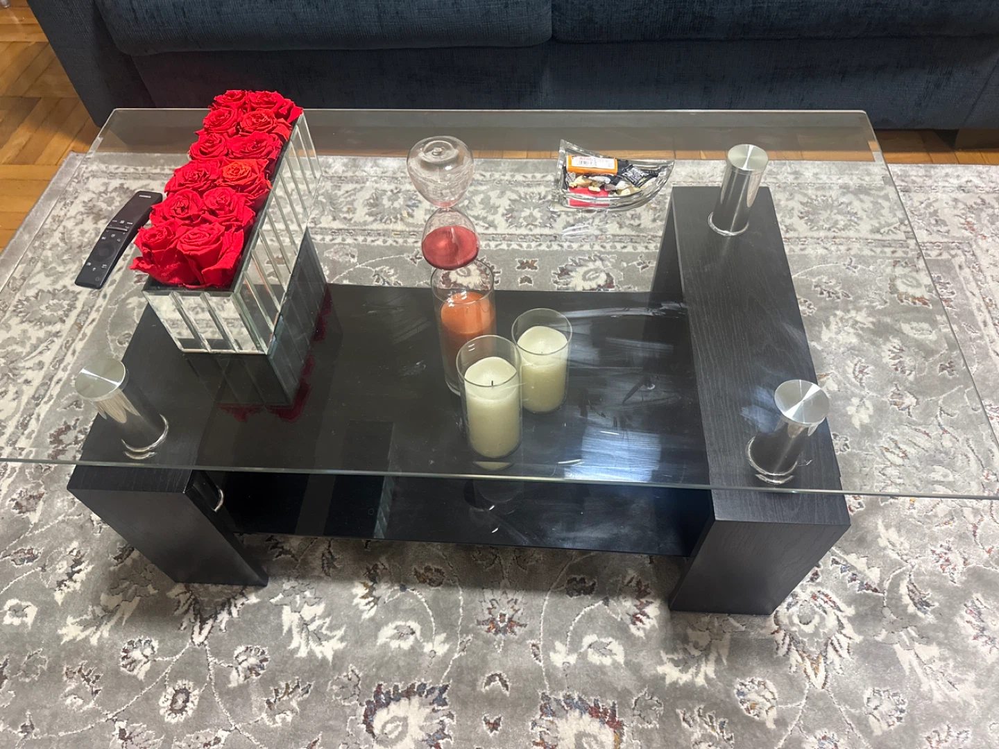 Modern Glass Coffee Table - photo 2