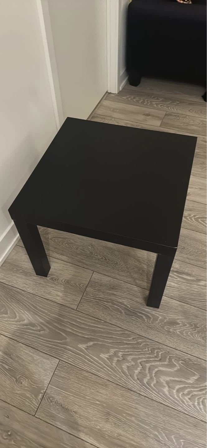 Black Side Table