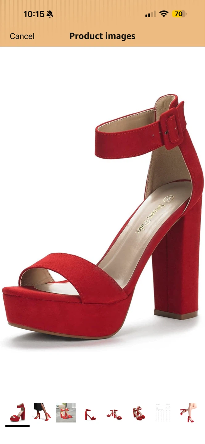 RED HIGH HEELS - photo 3