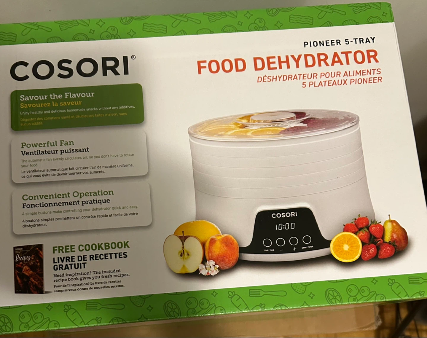 COSORI Pioneer 5-Tray Food Dehydrator - photo 4