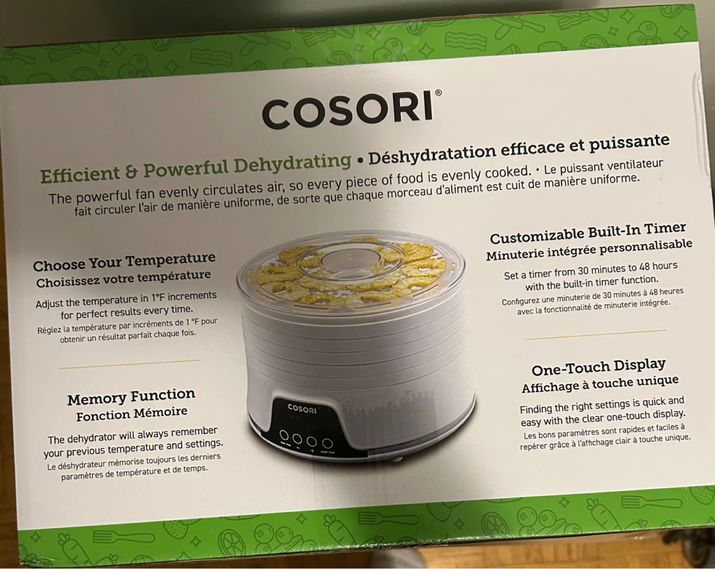 COSORI Pioneer 5-Tray Food Dehydrator