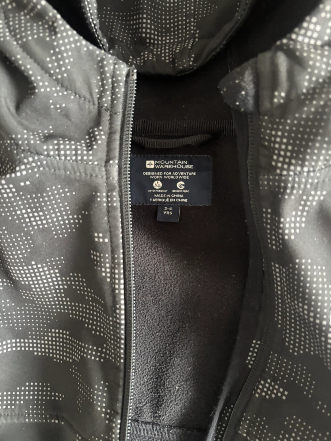 Mountain Warehouse Kids Jacket - Black Camo - 3-4 Yrs - photo 2