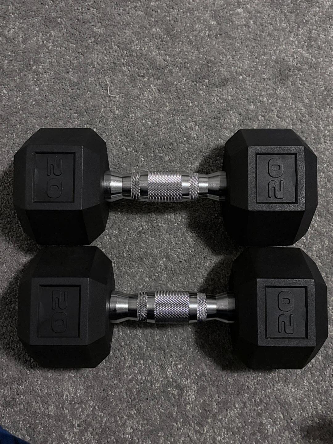 20lb Hex Dumbbell Set