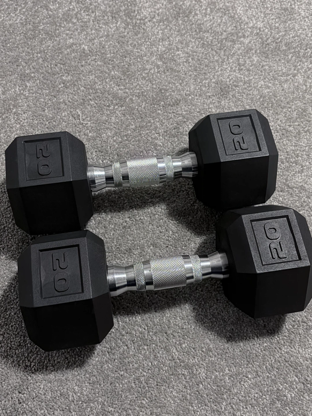 20lb Hex Dumbbell Set - photo 3