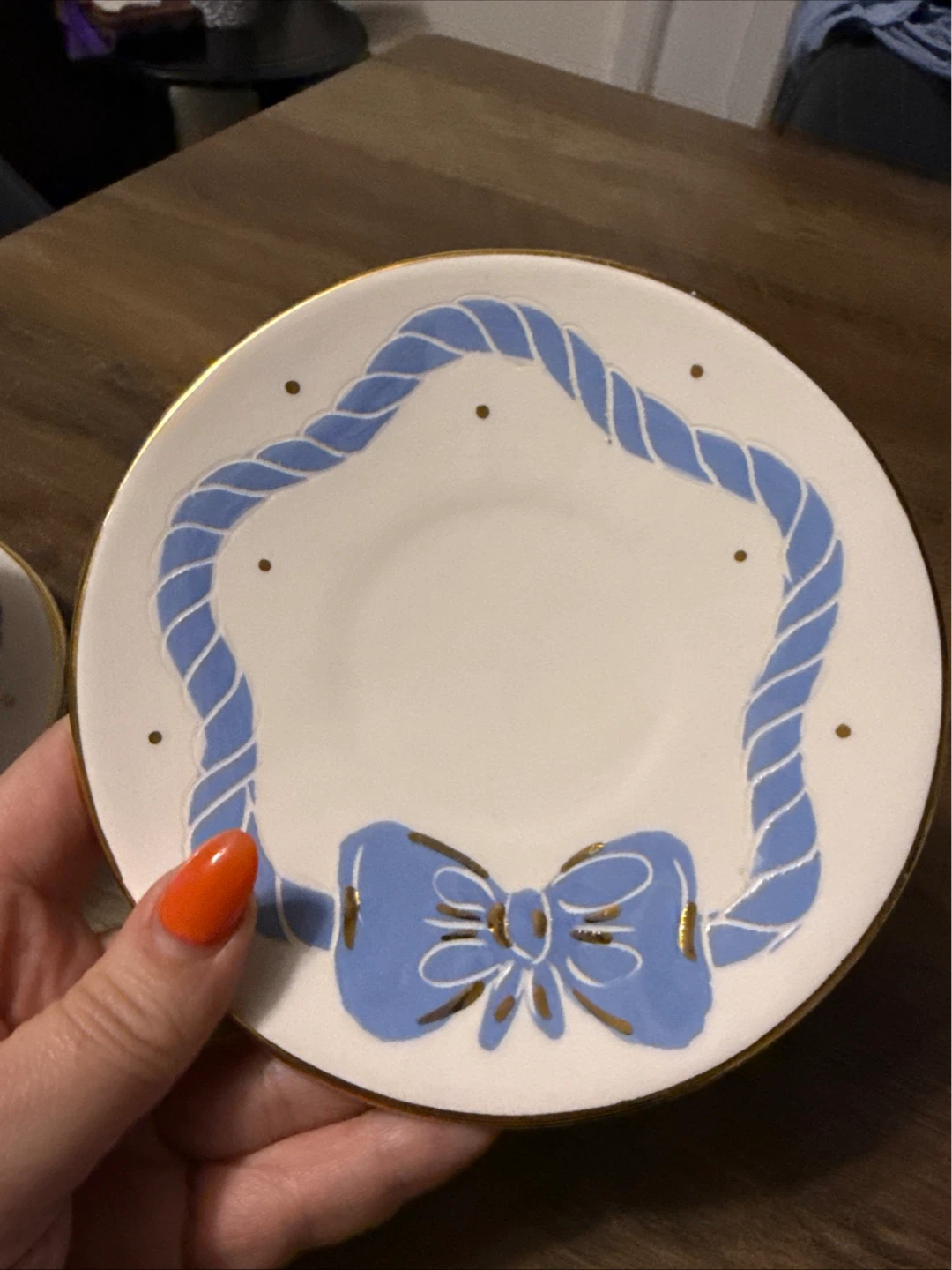 Ceramic Teacup and Saucer Set - photo 4