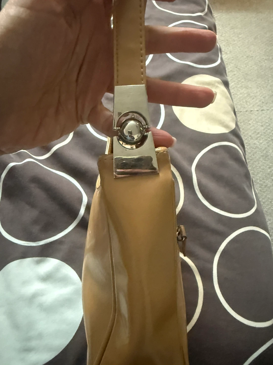 Brown shoulder bag - photo 3