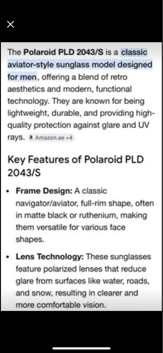 Polaroid PLD 2043/S Aviator Sunglasses - photo 5