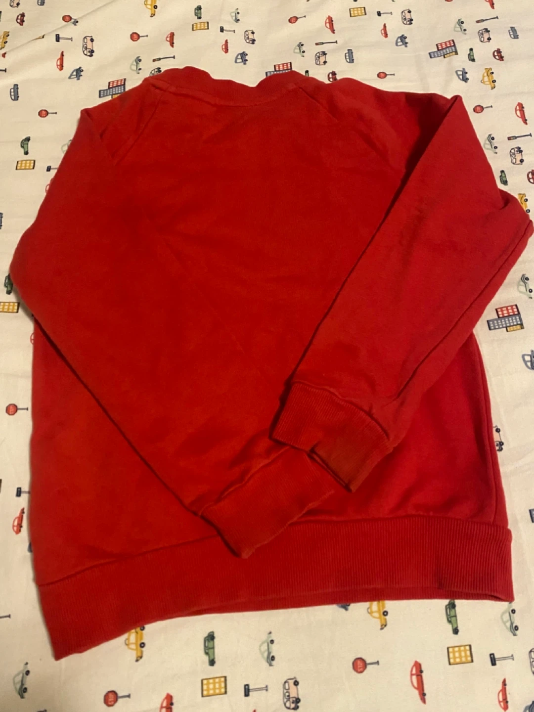 Adidas Red Crewneck Sweatshirt - photo 4