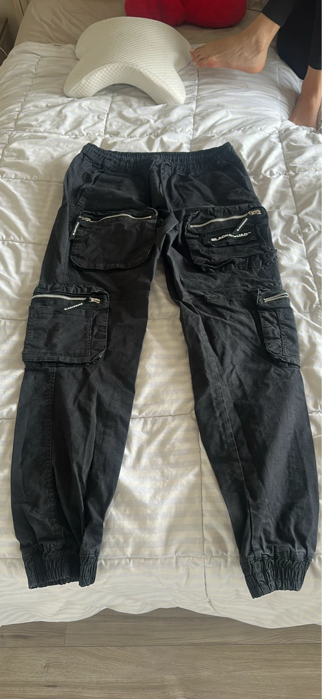BLACK SQUAD Cargo Pants - photo 2