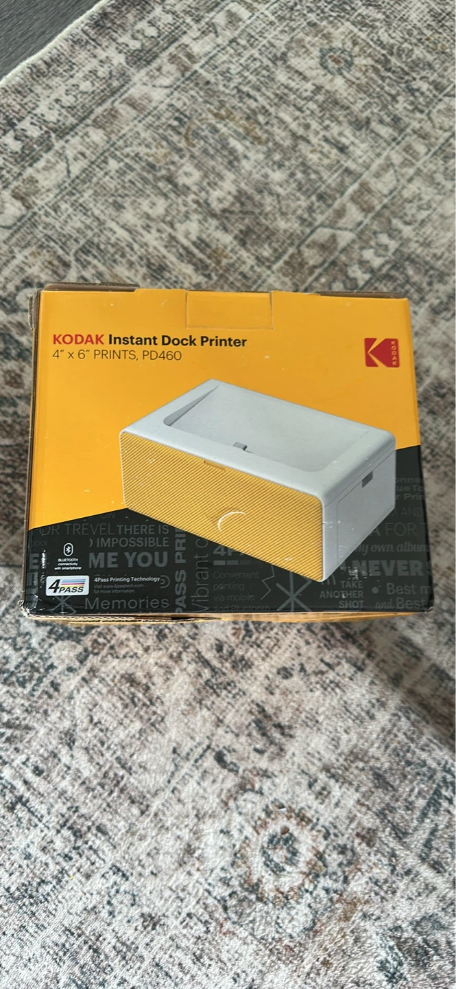 KODAK Instant Dock Printer PD460 for 4" x 6" Prints