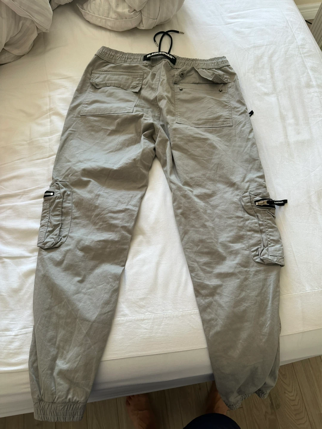 Black Squad Cargo Pants - photo 2
