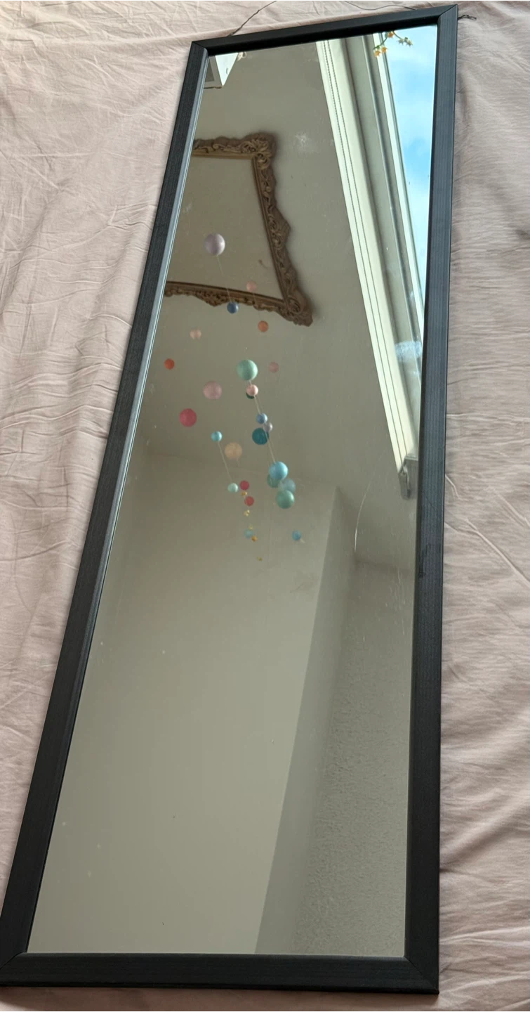 Black Framed Full Length Mirror