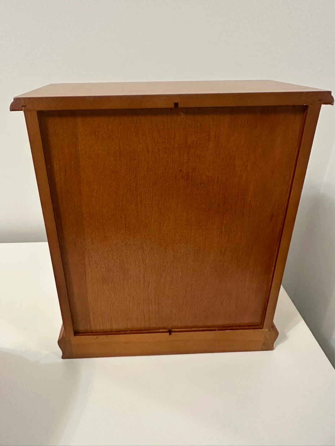 Wooden vintage Jewellery Box with Drawers and Glass Door - photo 3