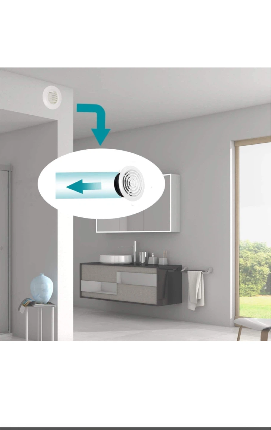 PartsExtra ABS Air Ventilation Vent (4 inch) - photo 2