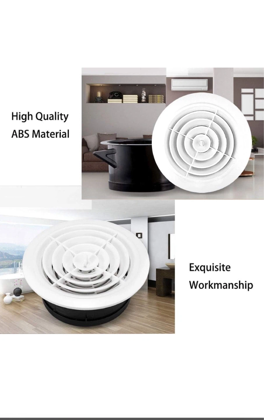 PartsExtra ABS Air Ventilation Vent (4 inch) - photo 4