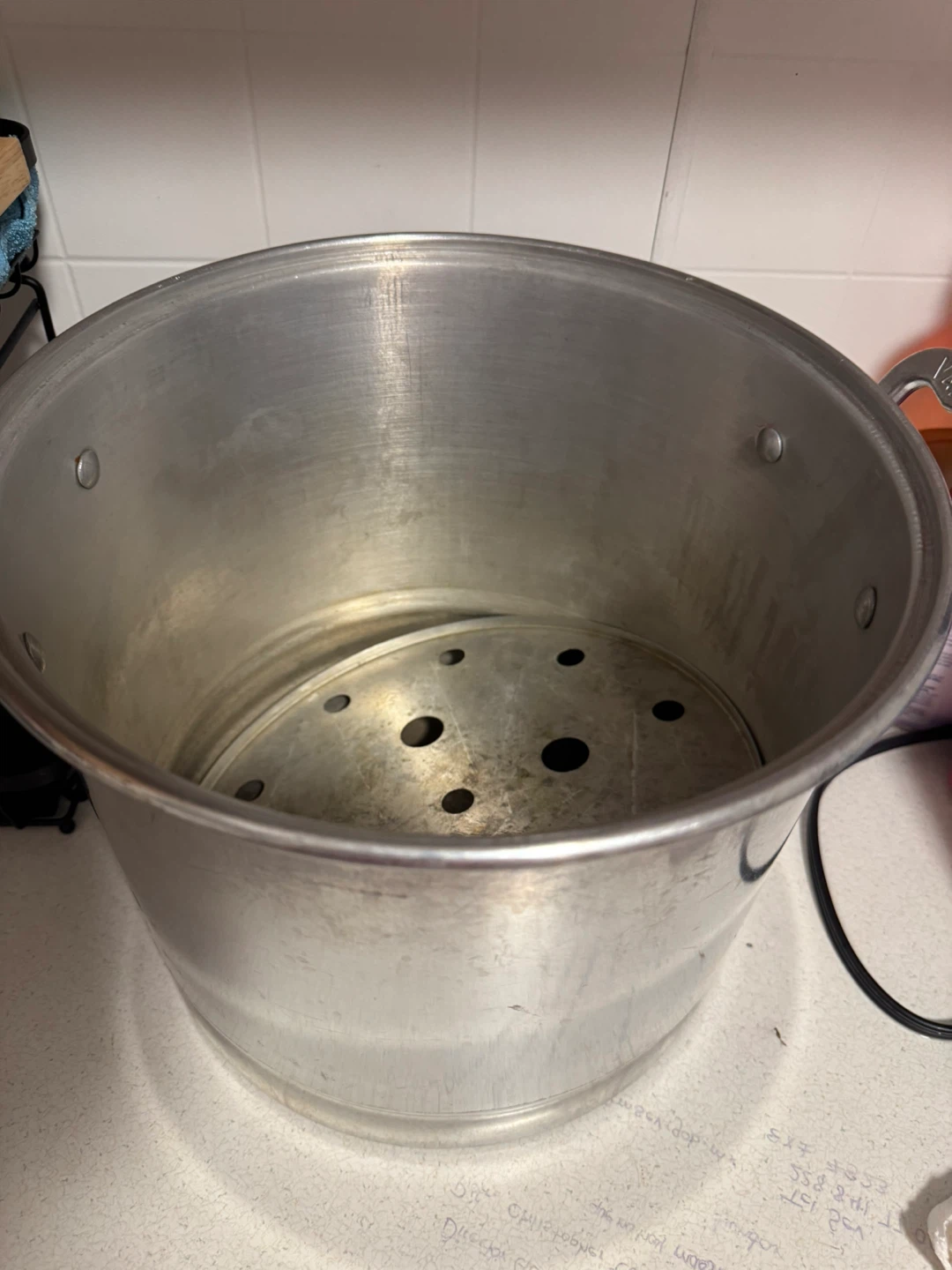 Aluminum Steamer Pot with Rack - photo 2
