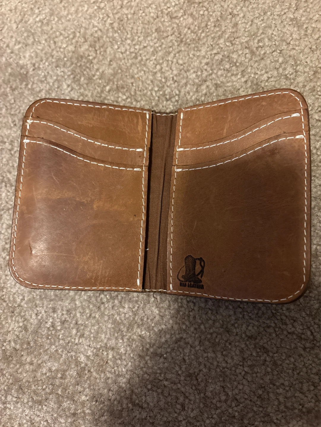 Bifold Leather Wallet - photo 2