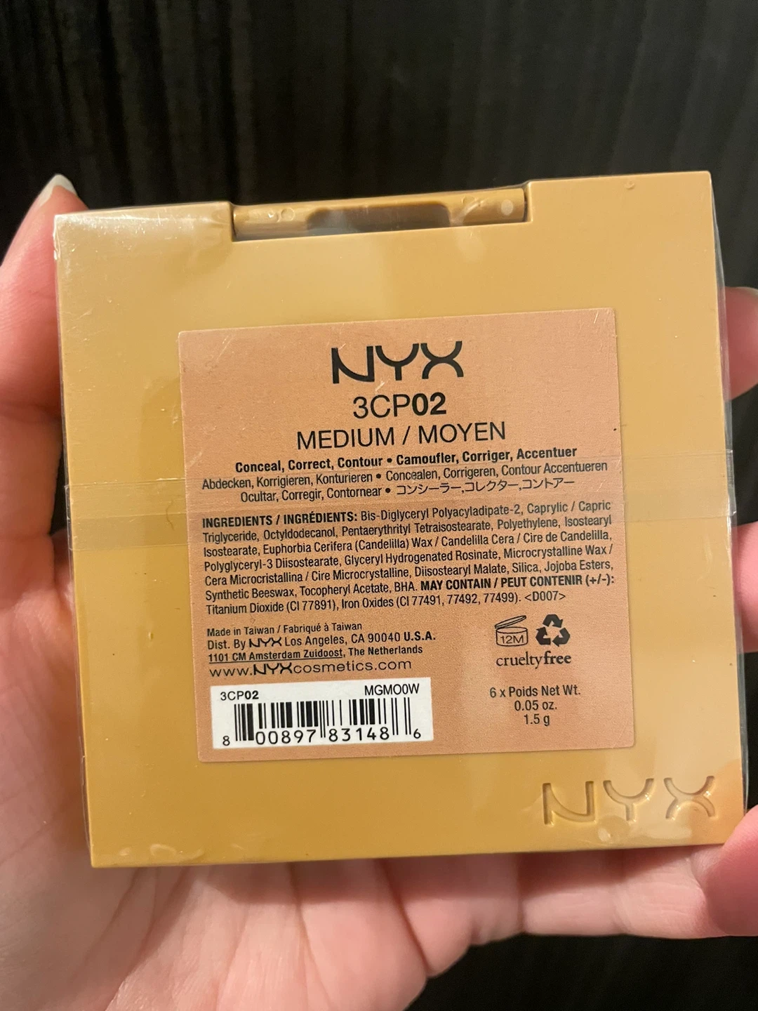 New NYX Medium Conceal Correct Contour Palette - photo 2