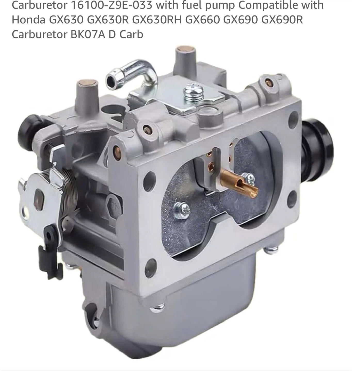 Carburetor  with Fuel Pump for Honda GX Series - photo 3
