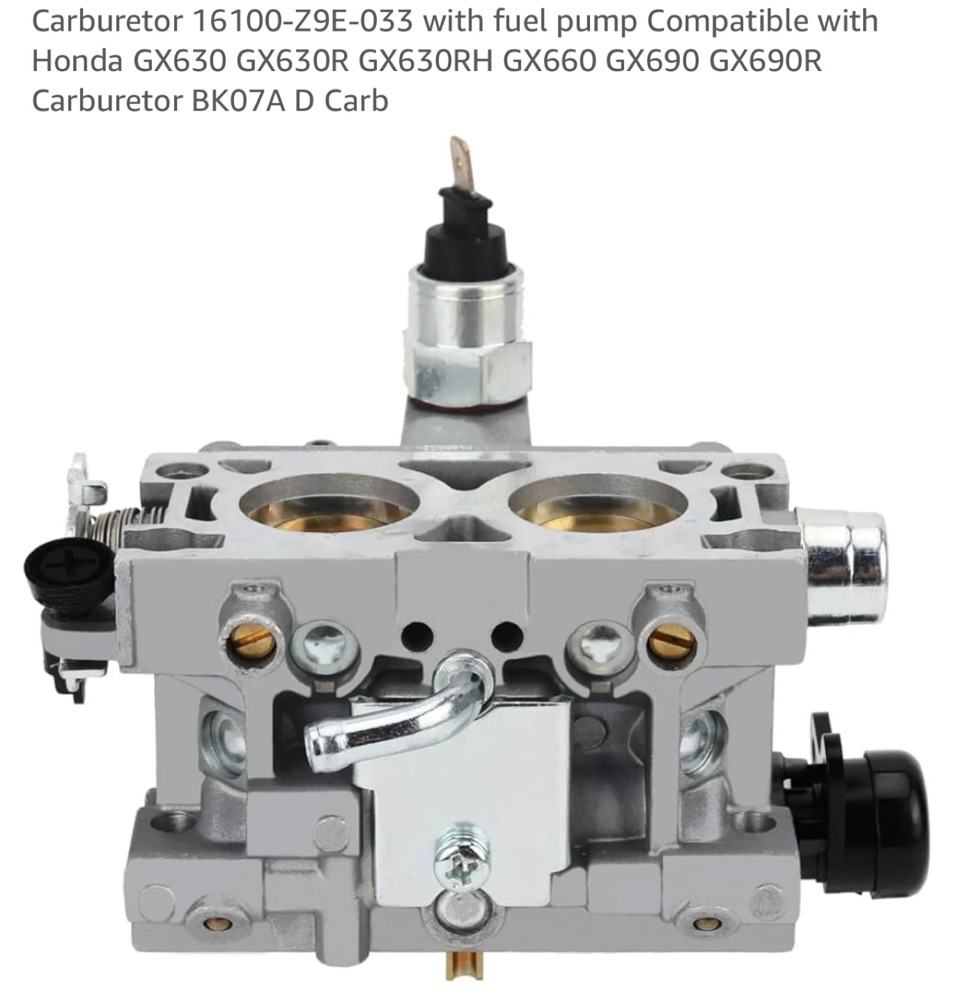 Carburetor  with Fuel Pump for Honda GX Series