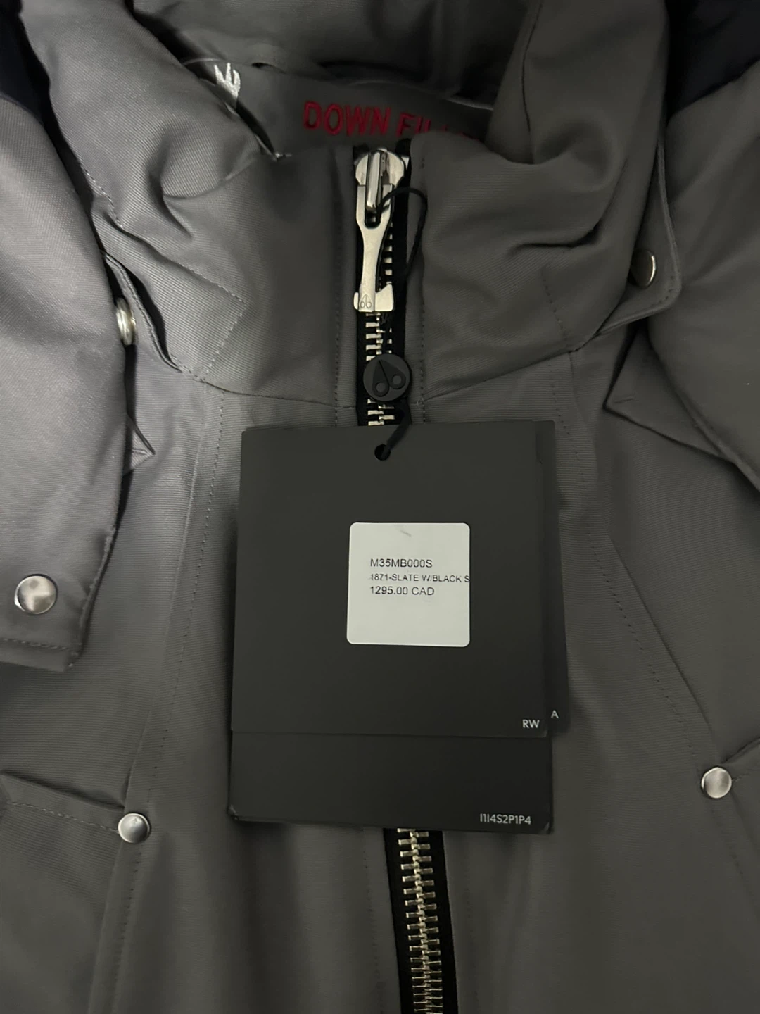 Moose Knuckles Ballistic Bomber Jacket - Grey - photo 2