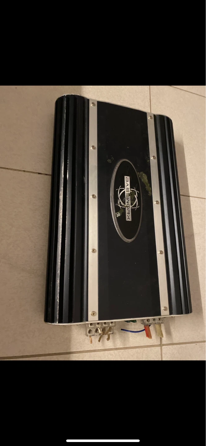 Bassworx 4 Channel Car Amplifier
