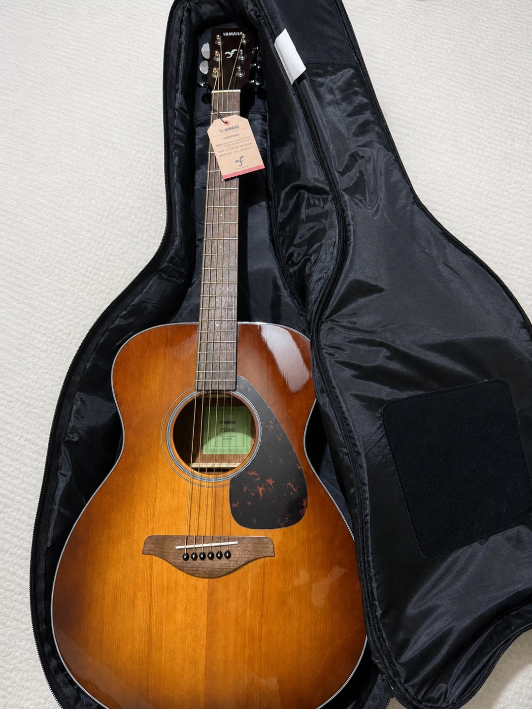 Yamaha FS800 Acoustic Guitar with Gig Bag