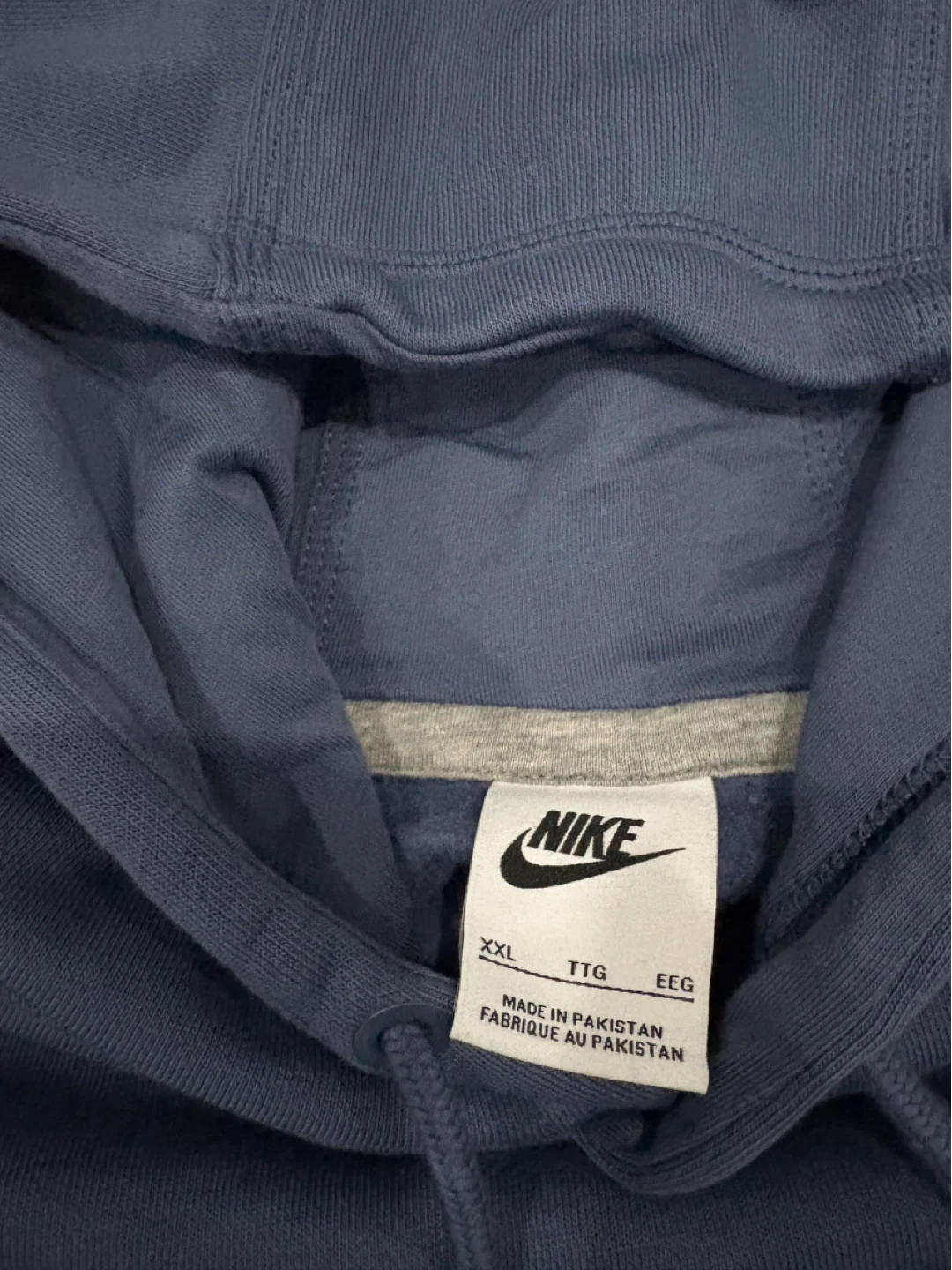 Nike Hoodie Pullover XX-Large Blue - photo 4