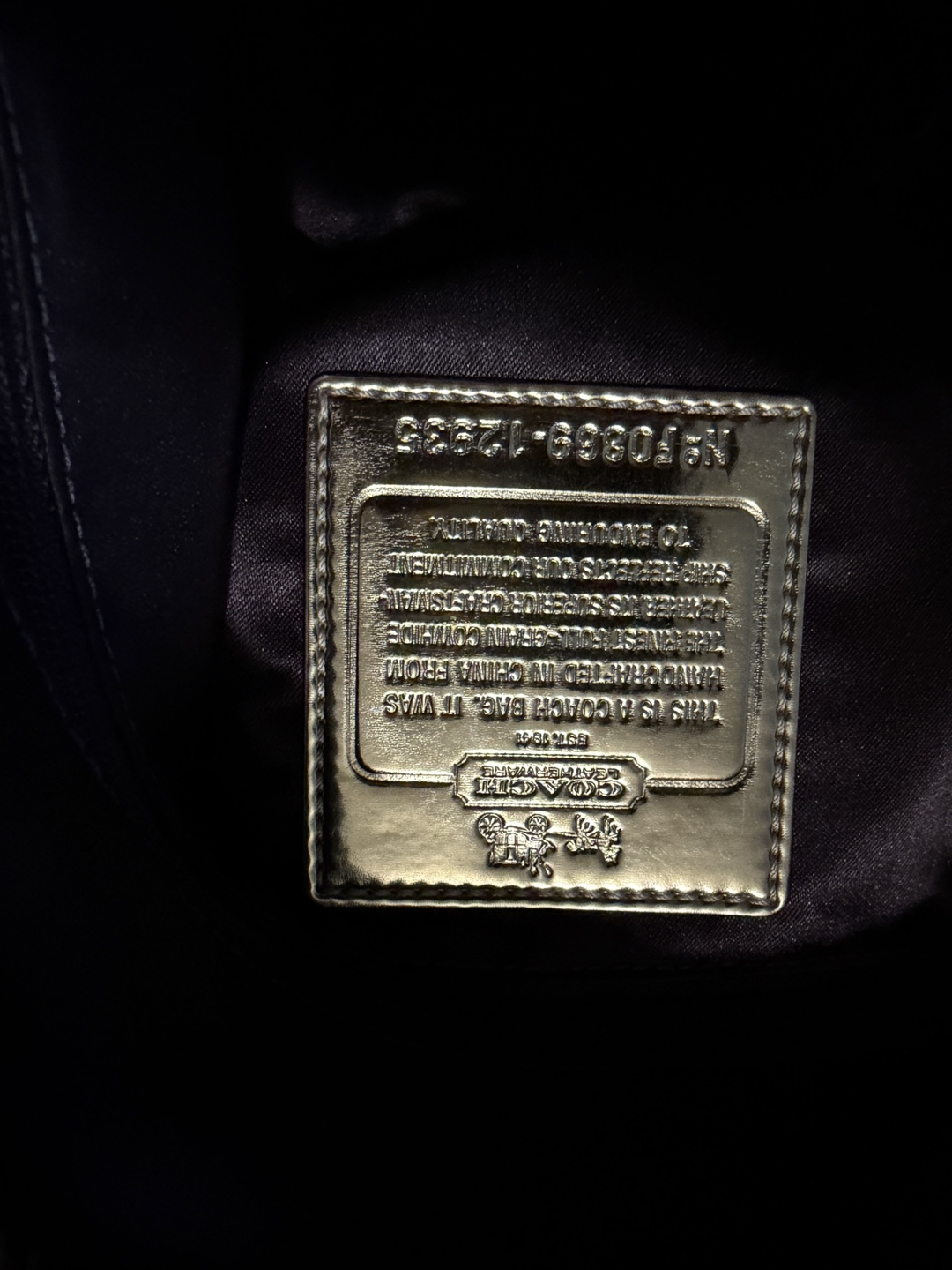 Y2K Vintage Coach Magenta Leather Tote Bag - photo 3