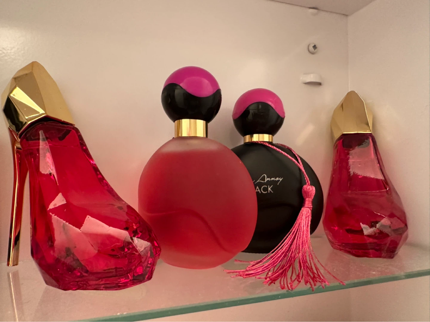 Anna Sui "Black" Perfume & 3 other perfumes