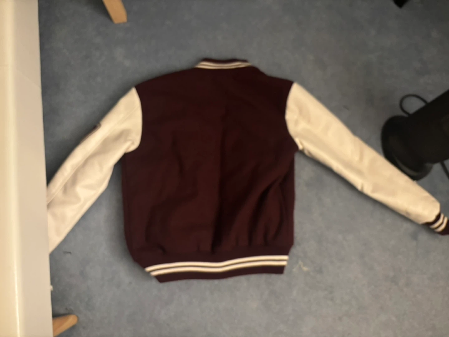 Maroon Aeropostale Varsity Jacket - photo 2
