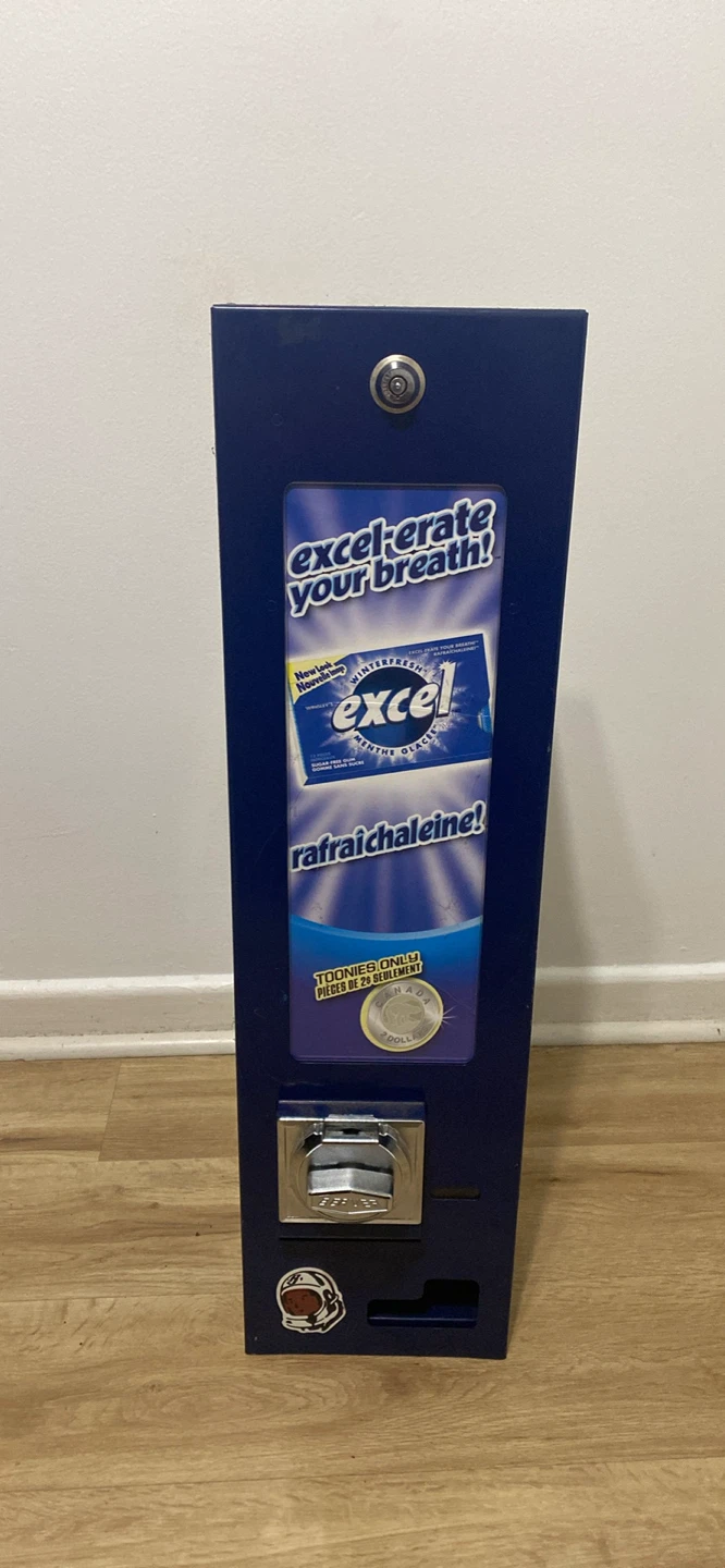 Excel Winterfresh Gum Vending Machine