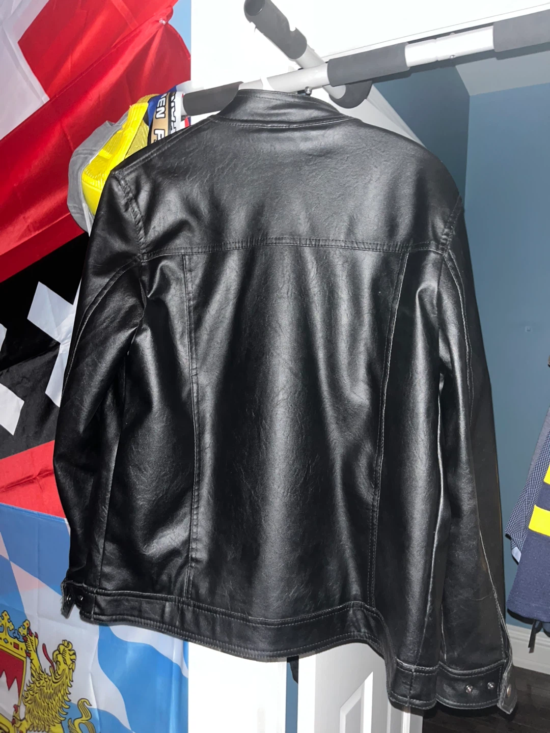 Emporio & Co Faux Leather Jacket - Size S - photo 2